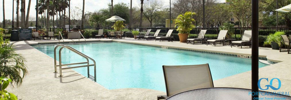 Pool at the Embassy Suites Orlando